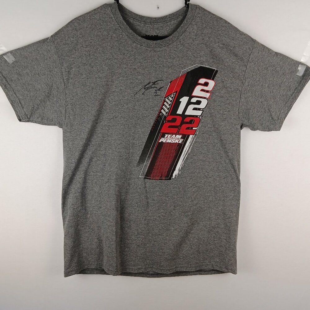 Team Penske Racing Men's Gray Size L. Austin Cendric Autograph